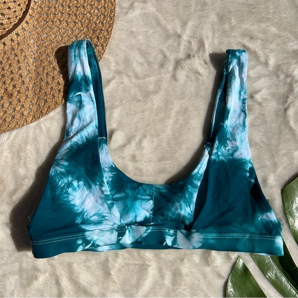 Dippin' Daisy's Tie Dye Festival Scoop Neck Bikini Top - Picture 4 of 8